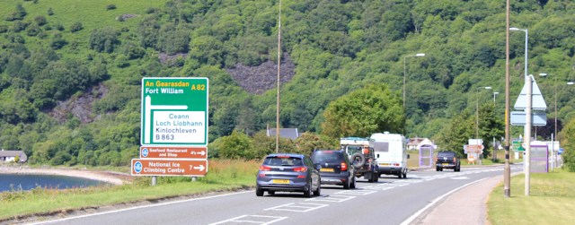 18 A82 to Fort William, Ruth's coastal walk around Scotland