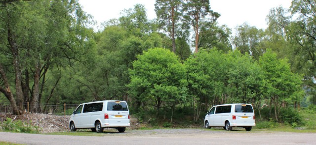 19 two vans not speaking, Ruth's coastal walk, Loch Linnhe