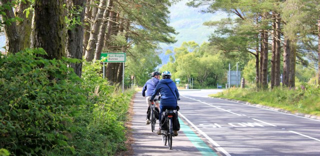 27 more cyclists on the road to Fort William, Ruth Livingstone's coastal hike