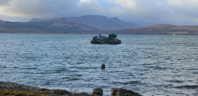 05 fishing operations, Drimnin, Ruth hiking around the Morvern Peninsula