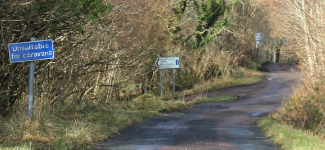24 unsuitable for caravans, Ruth walking to Drimnin on the coast of Morvern Peninsula