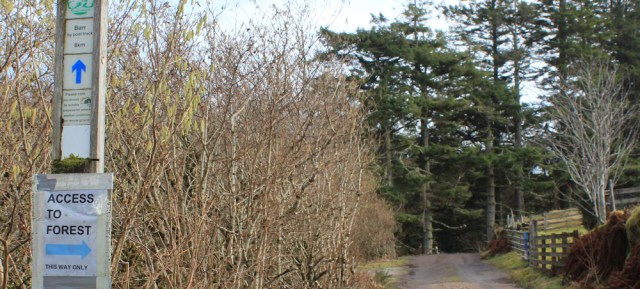 36 Barr by post tract, Ruth hiking the coast of Morvern Peninsula