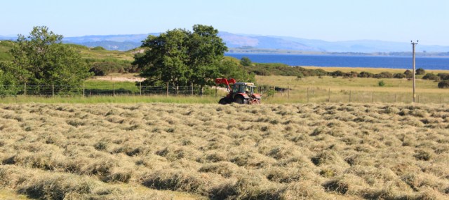 50 flat farmland at Glen Glamadale, Ruth's coastal walk around Scotland