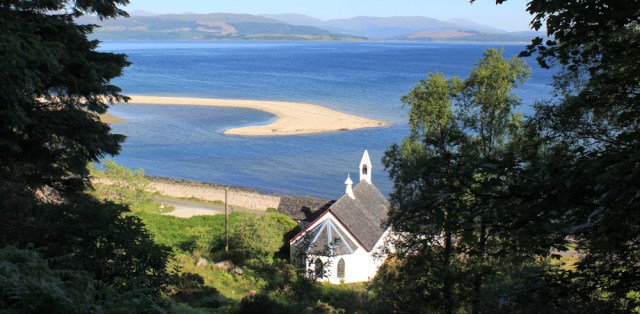 53 Camanacroise church, Ruth's coastal walk around Scotland