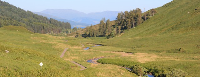 64 looking back to Kingairloch, Ruth's coastal hike around Scotland