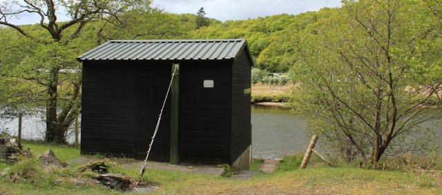 17 gauging station, River Shiel, Ruth's coastal walk to Castle Tioram, Scotland