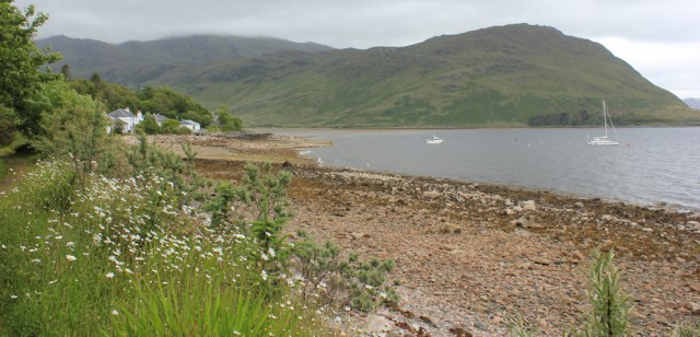 02 footpath to Inverie from the ferry, Ruth Livingstone hiking across Knoydart, Scotland