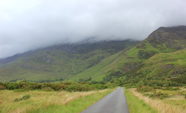 03 view of Beinn Sgritheall, from Arnisdale road, Ruth's coastal walk around Scotland