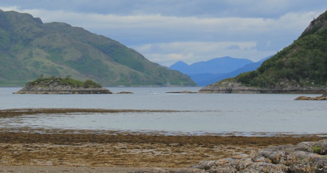 06 view up Loch Hourn, Ruth's coastal walk, Knoydart, Scotland