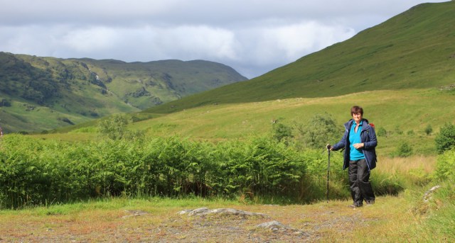 23 self-portrait in Knoydart, Ruth Livingstone hiking to Barrisdale, Scotland