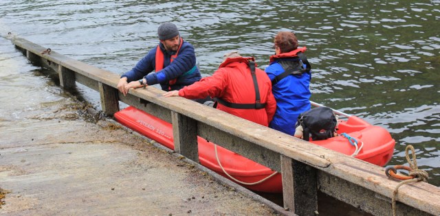 52 second shuttle to private ferry, Ruth's coastal walk, Tarbet