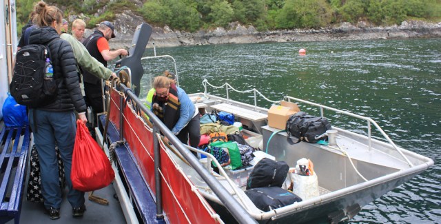 53 shuttle boat to our ferrry, Ruth's coastal walk, Tarbet, Scotland