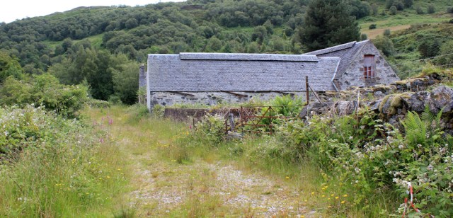 20 right along the track, Ardintoul, Ruth's coastal walk around Glenelg, Scotland