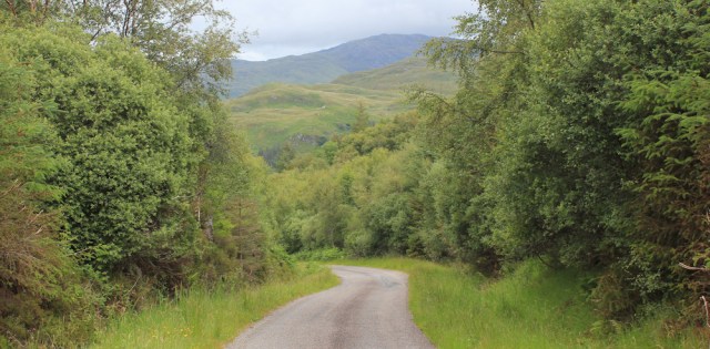 26 road walking, Ruth hiking around the Glenelg peninsula