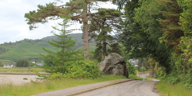 42 approach to Glenelg, Ruth hiking around Scotland