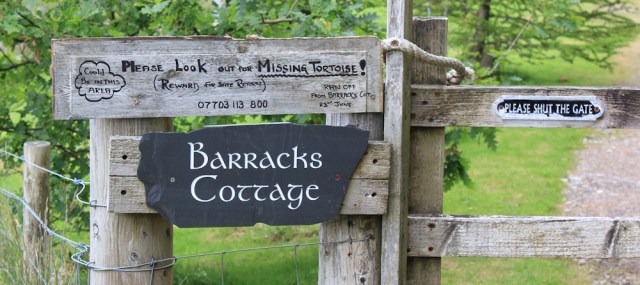 57 another missing tortoise sign, Bernera, Ruth's coastal walk around Glenelg peninsula, Scotland
