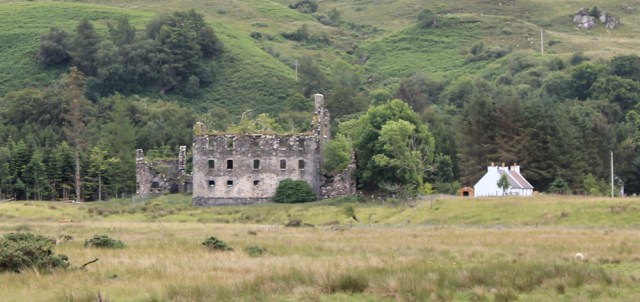 63 better view of Bernera Barracks, Ruth's coastal walk through Glenelg
