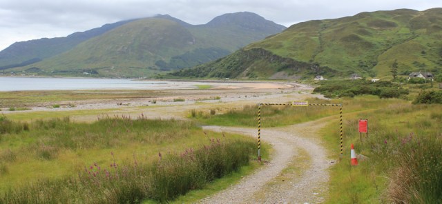 67 beach car park, Ruth's coastal walk around Glenelg peninsula, Scotland