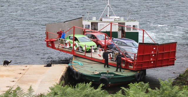 Kylerhea ferry 6, Ruth Livingstone