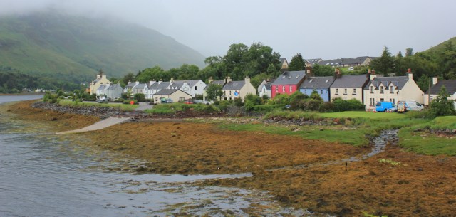 06 pretty houses, Dornie, Loch Long, Ruth's coastal walk around Scotland