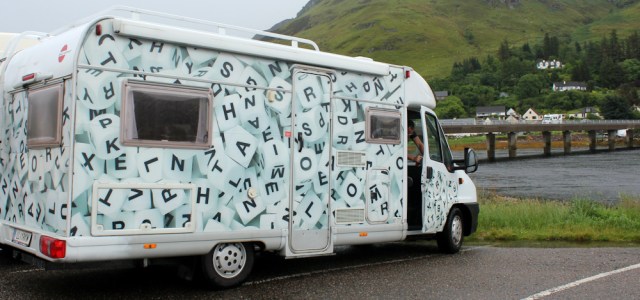 09 Boggle motorhome, Ruth's coastal walk around Scotland