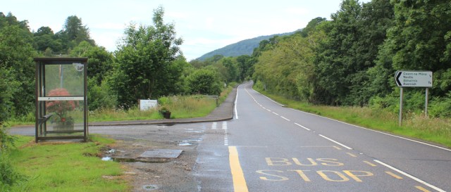 20 pavement at Nostie, Ruth's coastal walk around Scotland