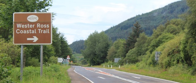 25 Wester Ross Coatal Trail, Auchtertyre, Ruth's coastal walk around Scotland