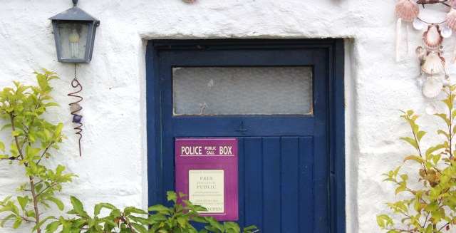 28 Police Public Call Box, Kirkton, Ruth's coastal walk around Scotland
