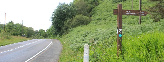 29 ignoring the footpath to Reraig, Ruth's coastal walk around Scotland