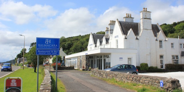 36 Balmacara Hotel, Ruth's coastal walk around Scotland