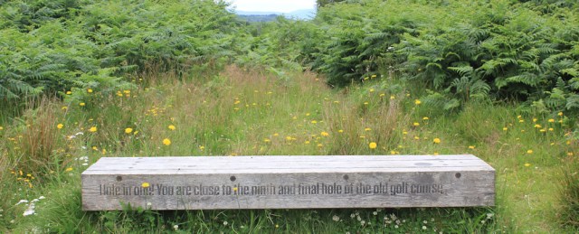07 ninth hole of golf course, Plock, Ruth's coastal walk around the Highlands of Scotland