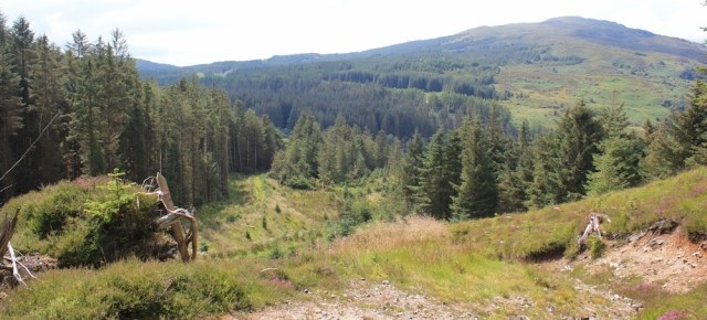 07 picnic spot, Ruth walking the coast of the Glenelg Peninsula, Scotland