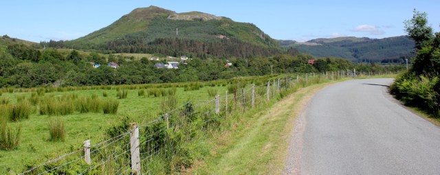 30 long road to Strome Ferry, Loch Carron, Ruth's coastal walk around Scotland