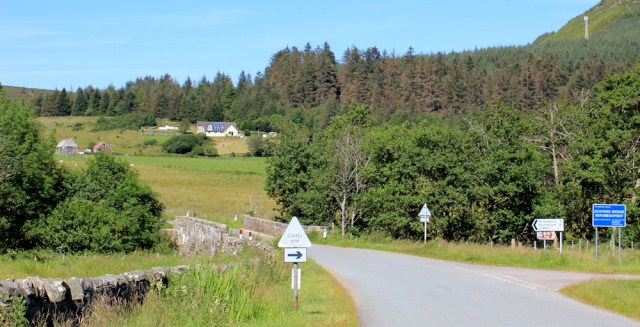 32 Achmore bridge refurbishment, Loch Carron, Ruth's coastal walk around Scotland