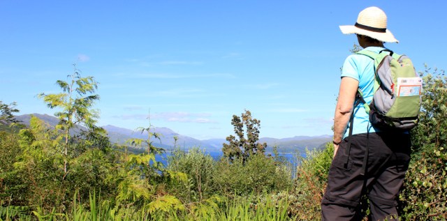36 Strome Ferry parking spot, Loch Carron, Ruth's coastal walk around Scotland