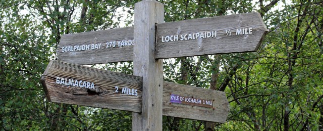 64 Kyle of Lochalsh 1 mile, Ruth's coastal walk, Scotland