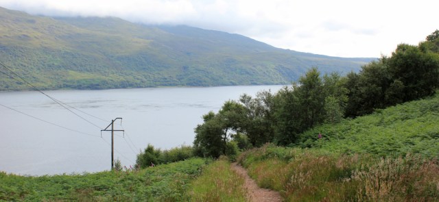 65 downhill to Kyle, Ruth's coastal walk, Scotland