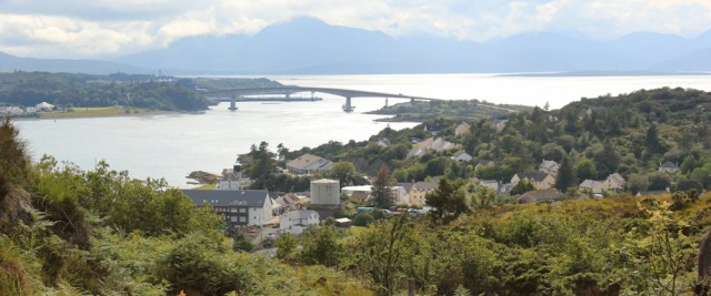 69 Kyle of Lochalsh and the Bridge, Ruth's coastal walk, Scotland