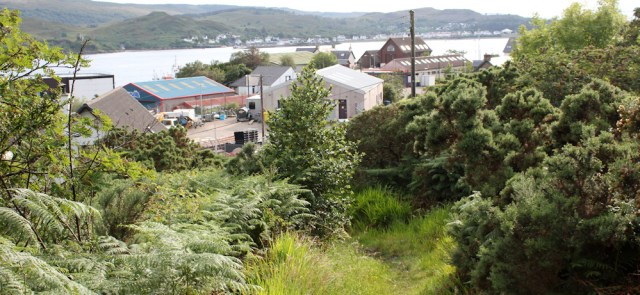 71 end of the walk at Kyle of Lochalsh, Ruth's coastal walk, Scotland