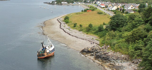 wrecked ship, Kyleakin, Ruth Livingstone