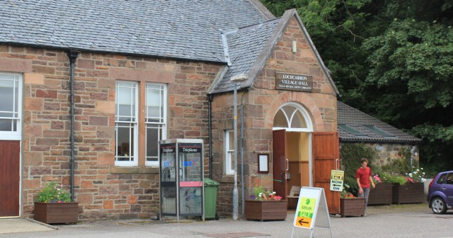 44 outdoor clothing sale, village hall, Lochcarron, Ruth's coastal walk around the UK, Scotland