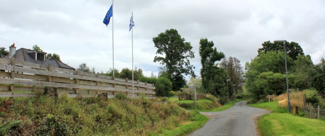 47 Croft Road and the Wee Camp Site, Lochcarron, Ruth's coastal walk around the UK, Scotland