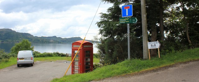 02 Arriving at the carpark, Ardaneaskan, Ruth walking the coast of Scotland