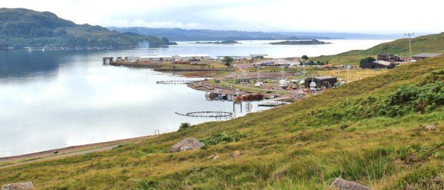 11 Loch Kishorn and fish farm, Ruth's coastal walk Scottish Highlands