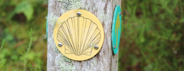 14 footpath sign, Reraig, Ruth walking the coast of Scotland