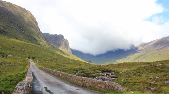 16 bridge over Russel Burn, Ruth's coastal walk Scottish Highlands
