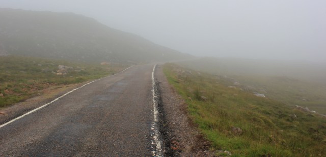 30 near the top, Applecross Pass, Ruth's coastal walk Scottish Highlands
