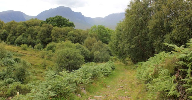 35 walking down towards Achintraid, Wester Ross