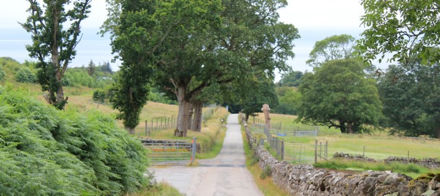 69 nearly at Applecross, last downhill stretch, Ruth's coastal walk