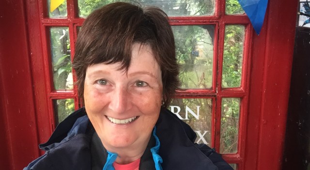 Selfie of Ruth Livingstone in Kishorn Selfie Box